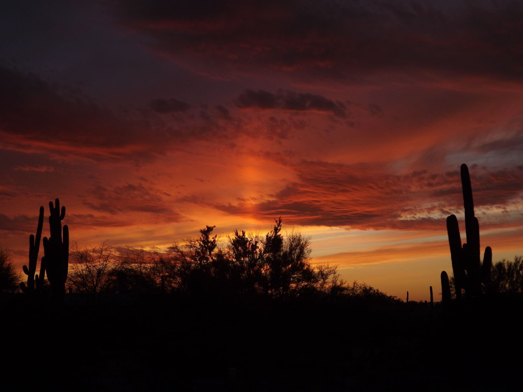 Sunset in Picure Rocks
